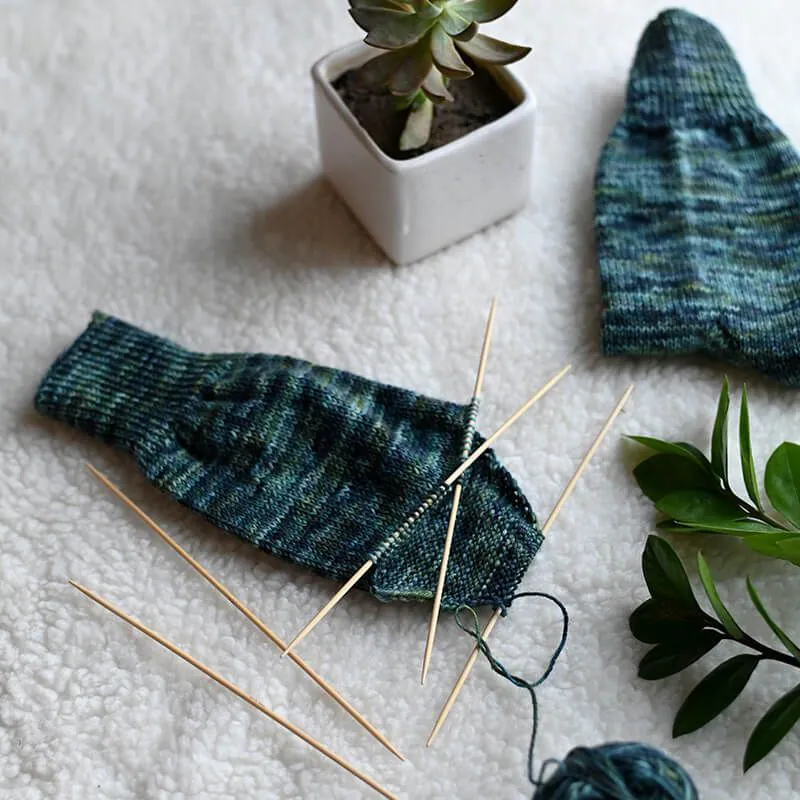 Agujas de doble punta KnitPro Línea Bamboo DPN