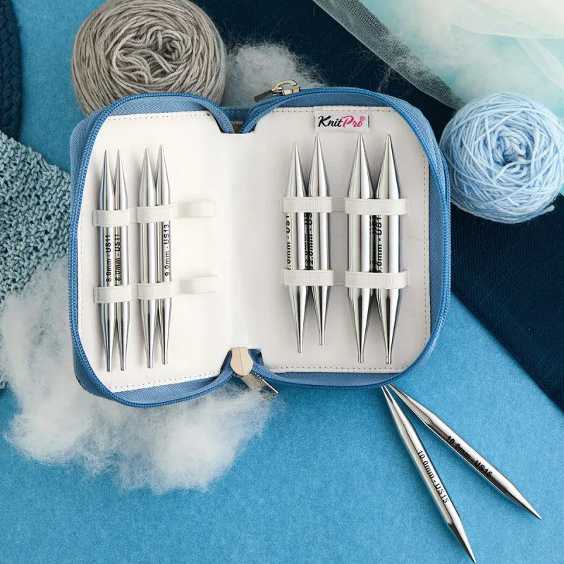 Inicio 11 Set de Agujas Circulares Intercambiables 13 cm KnitPro Nova Chunky
