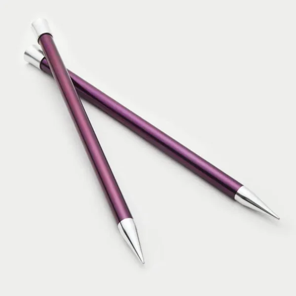 Agujas Rectas KnitPro Línea Zing 25, 30, 35 y 40 cm