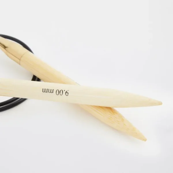 Agujas Circulares Fijas Línea Bamboo 40cm a 100cm