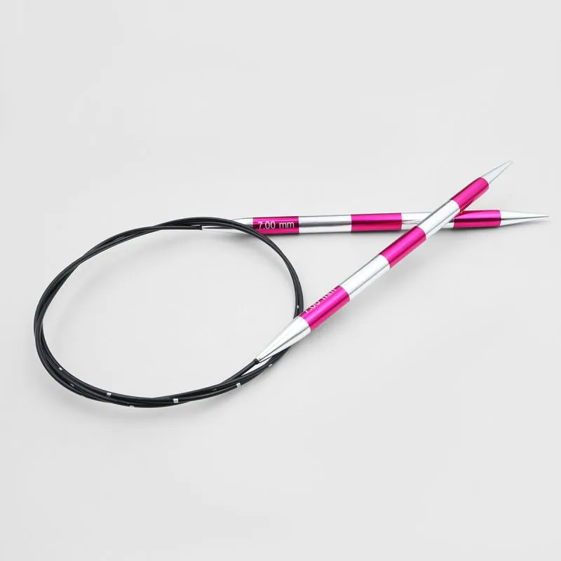 Agujas Circulares Fijas KnitPro Smartstix 40 a 100cm 1 Agujas Circulares Fijas KnitPro Línea SmartStix 40cm a 100cm