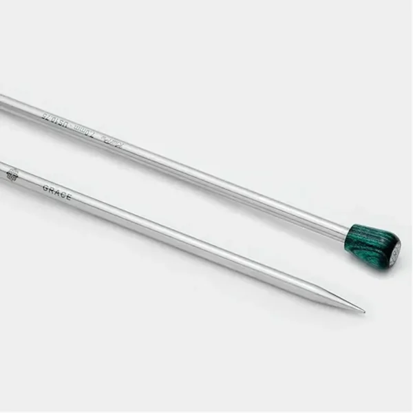 Agujas Rectas KnitPro Línea Mindful 25, 30, 35 y 40 cm