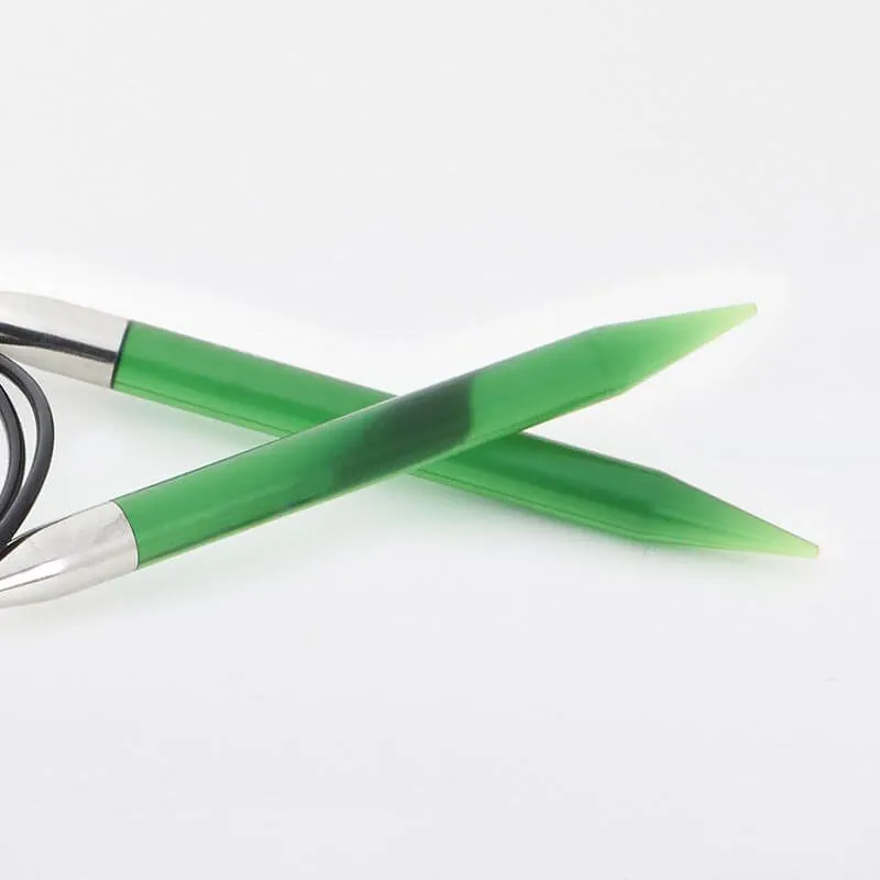 Agujas Circulares Fijas KnitPro Trendz 60cm a 120cm $16.600 / $29.200 2 Agujas Circulares Fijas Línea Trendz 60cm a 120cm