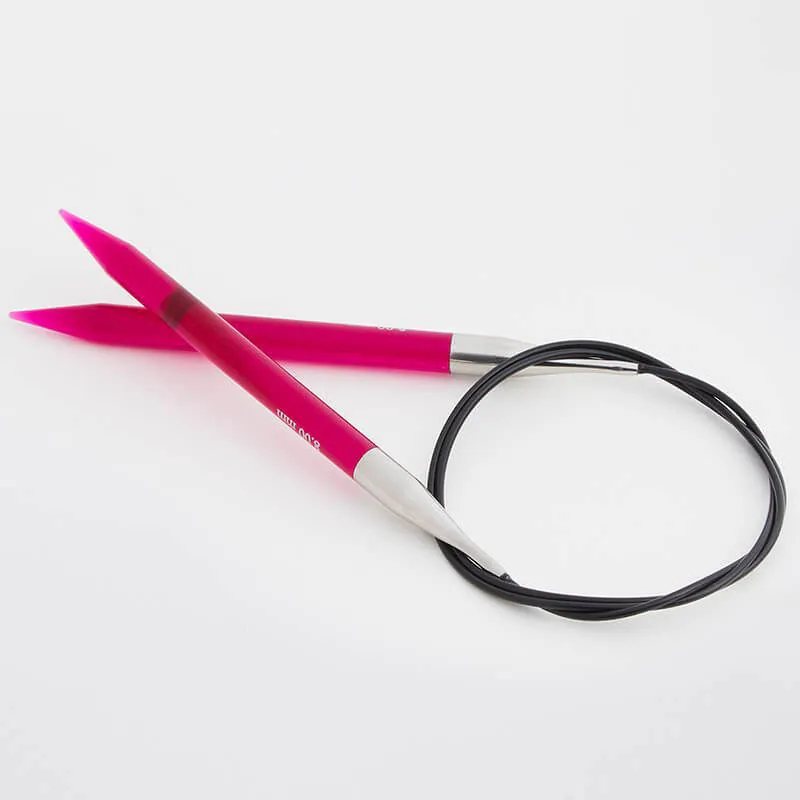 Agujas Circulares Fijas KnitPro Trendz 60cm a 120cm $16.600 / $29.200 13 Agujas Circulares Fijas Línea Trendz 8.00mm