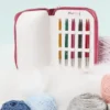 Set de Agujas Circulares Intercambiables 13 cm KnitPro Dreamz Starter