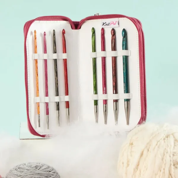 Set de crochet tunecino intercambiables Dreamz Deluxe