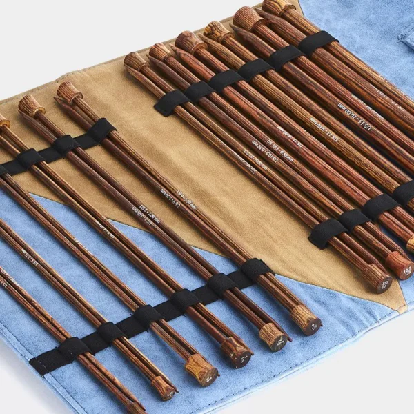 Set de Agujas Rectas Línea Ginger 25 cm