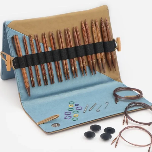 Set Regalo de Agujas Circulares Intercambiables 13 cm KnitPro Ginger Regal