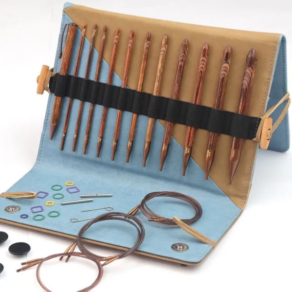 Set de crochet tunecino intercambiables Ginger Regal