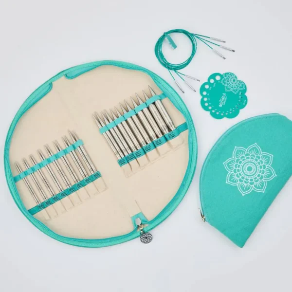 Set de Agujas Circulares Intercambiables 13 cm KnitPro Mindful Affection