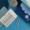 Set de Agujas Circulares Intercambiables Cortas 10 cm KnitPro Nova Deluxe
