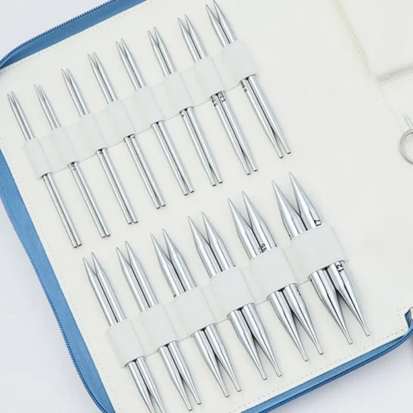 Set de Agujas Circulares Intercambiables 13 cm KnitPro Nova Grande