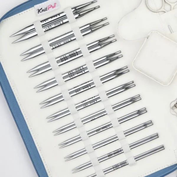 Set de Agujas Circulares Intercambiables 13 cm KnitPro Nova Regal