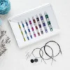Set de Agujas Circulares Intercambiables 14 cm KnitPro SmartStix Deluxe