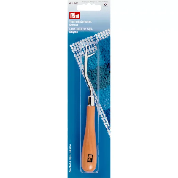 Aguja Latch Hook Prym | Alfombras, Tapices