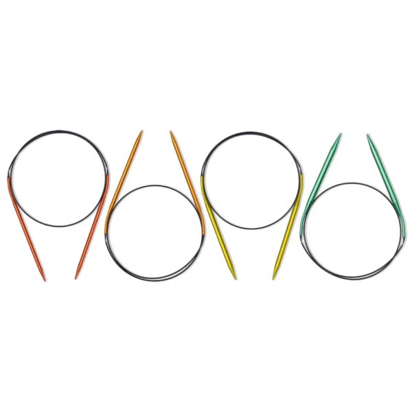 Agujas Circulares Fijas Prym Colour Collection Kit 80cm | 4.5 a 7mm