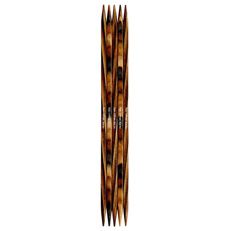 Agujas Doble Punta Prym Natural Cubics | 20cm 6.00mm