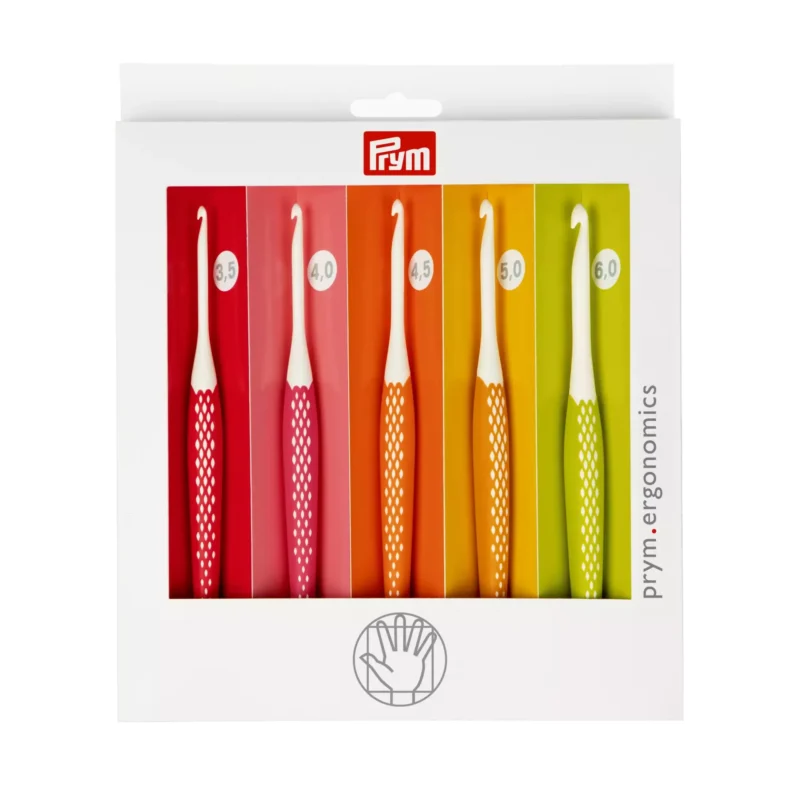 Crochet Prym Ergonomic Kit 5 agujas