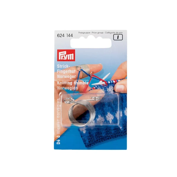 Dedal para tejido Jacquard y Noruego Prym