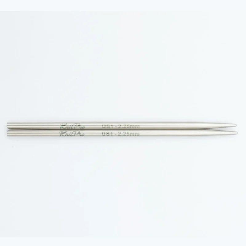 Agujas Circulares KnitPro Mindful Petite 2.00, 2.25, 2.50 & 2.75mm Intercambiables de 5, 7.5, 10 & 13cm 15 Agujas Circulares KnitPro Mindful Petite Intercambiables 7,5cm