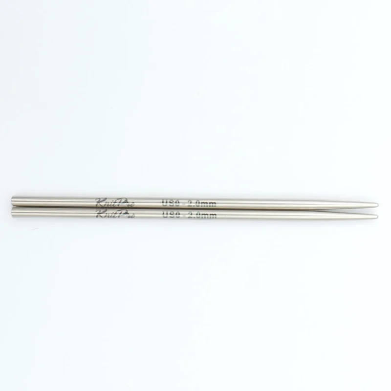 Agujas Circulares KnitPro Mindful Petite 2.00, 2.25, 2.50 & 2.75mm Intercambiables de 5, 7.5, 10 & 13cm 16 Agujas Circulares KnitPro Mindful Petite Intercambiables 7,5cm