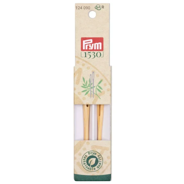 Set Agujas Laneras Prym Bamboo | Pack 2 Tamaños
