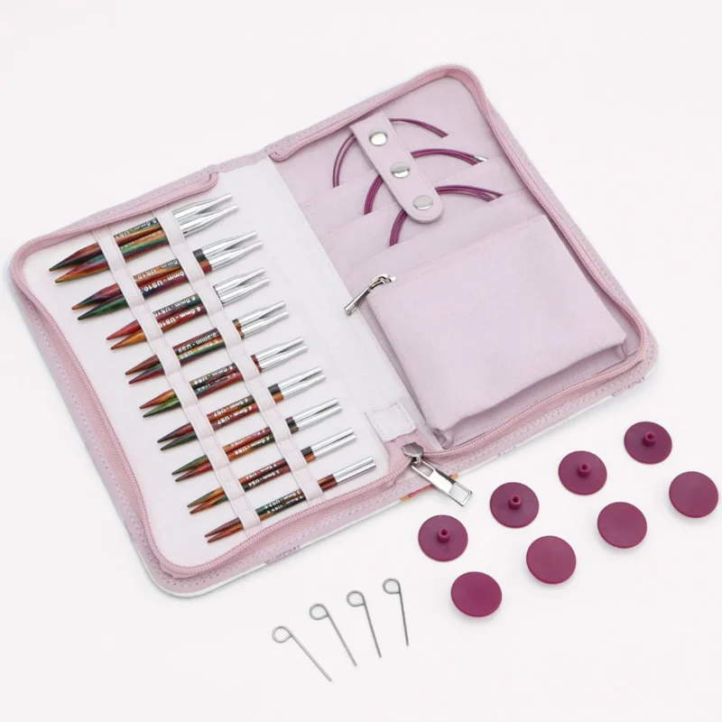 Agujas Circulares KnitPro Symfonie2 Deluxe Set Especial 9 pares Intercambiables