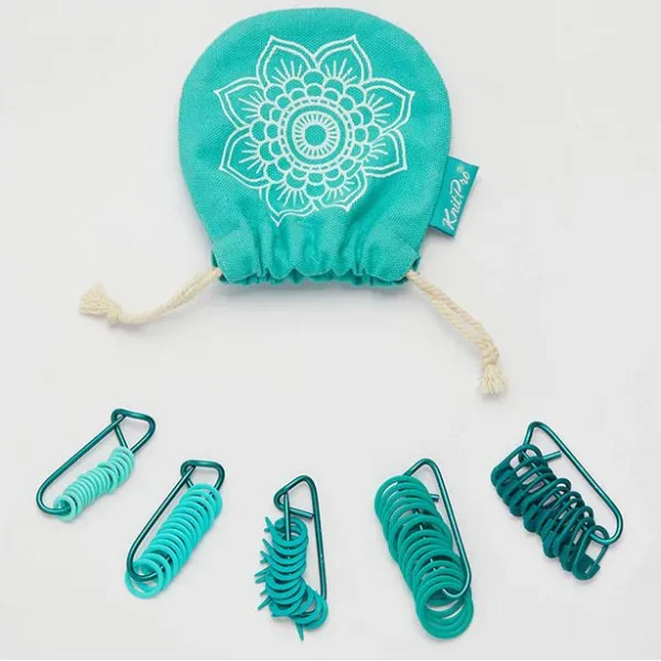 Marcadores de Puntos Mindful KnitPro | Mega Pack 100 Unidades